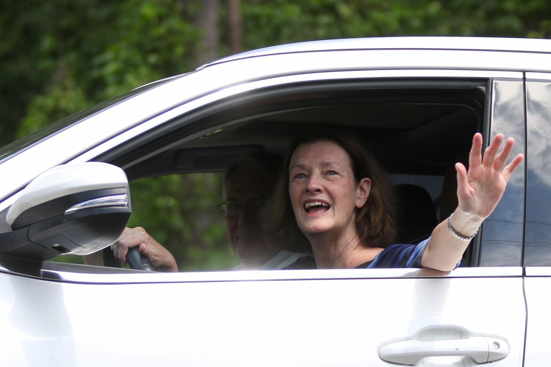Car parade for Oak Park Nursing Home and Independent Living Community residents